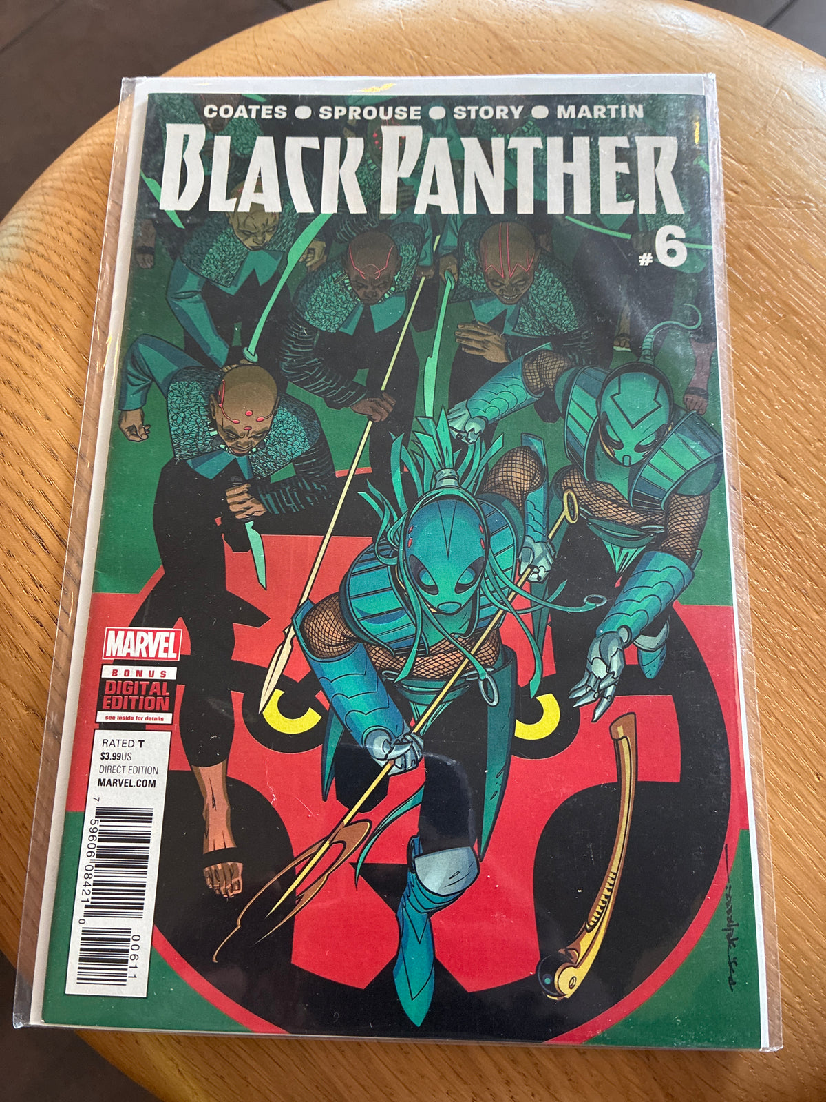 2016 Marvel Black Panther #6 (Ta-Nehisi Coates)