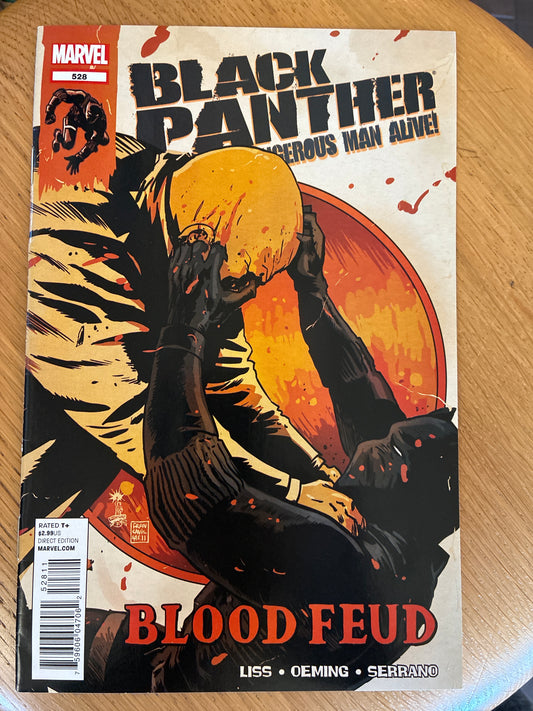 2012 Marvel Comics Black Panther #528 'Blood Feud'