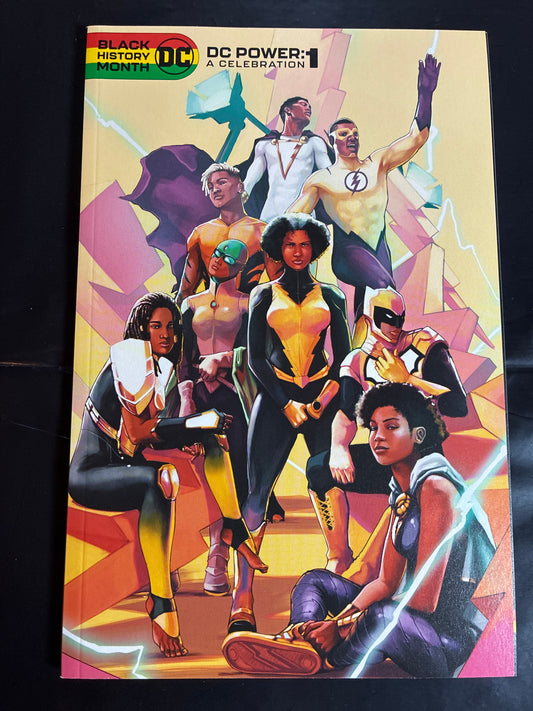 DC Power: A Celebration #1 Black History Month Taj Tenfold Variant