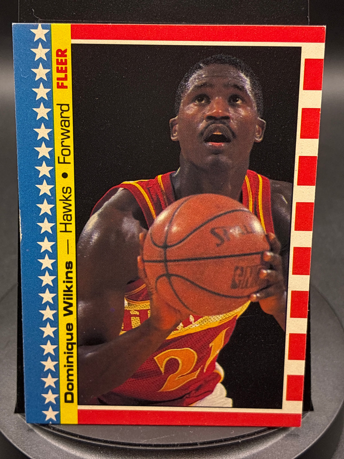 1987-88 Fleer Dominique Wilkins Sticker #7