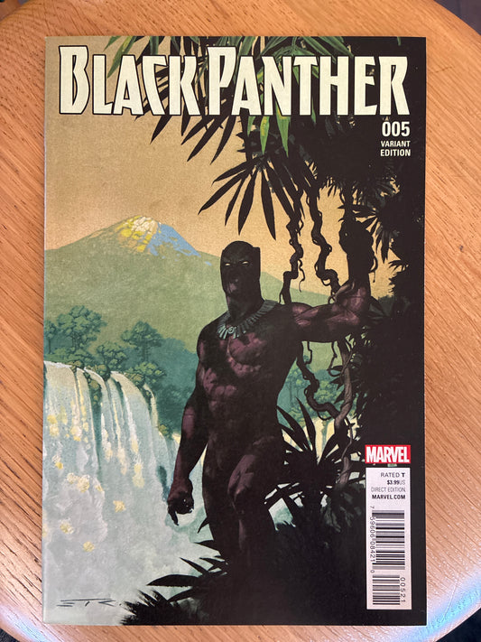2016 Black Panther #5 Bill Sienkiewicz Variant Edition