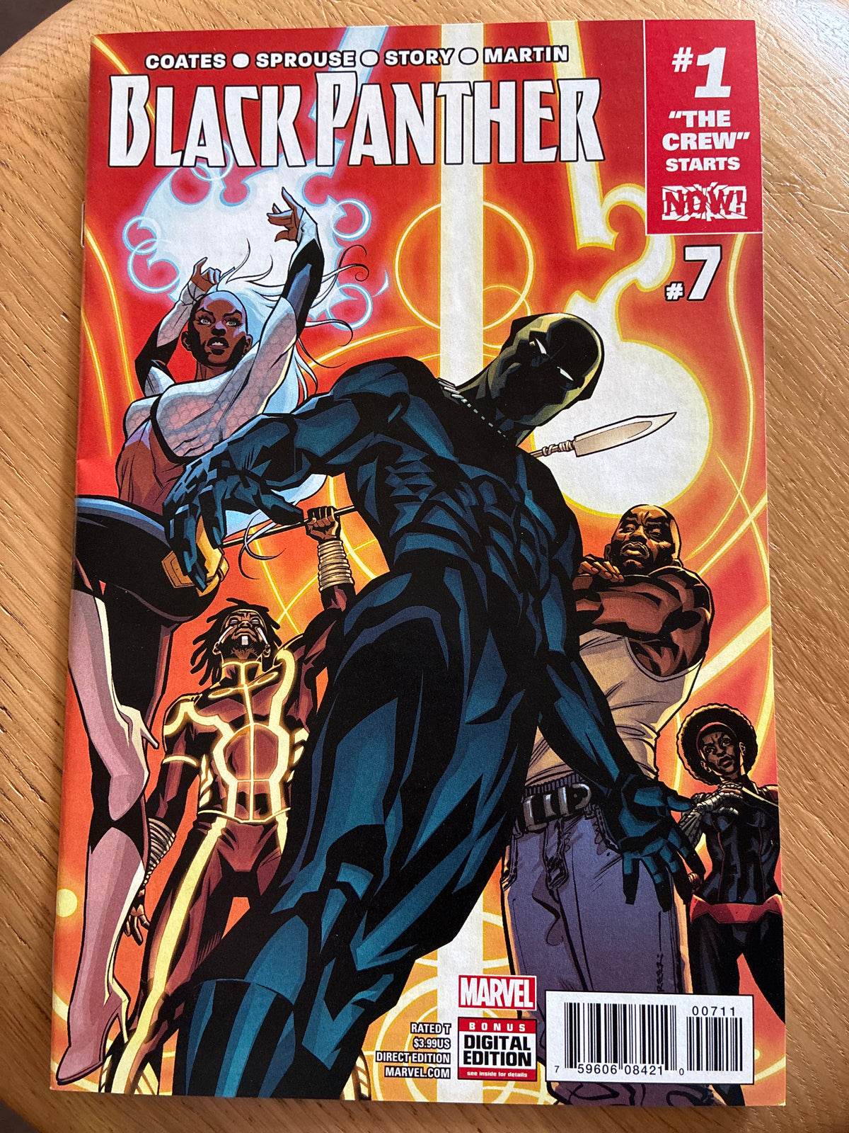 2016 Marvel Black Panther #7 Midtown Comics Variant