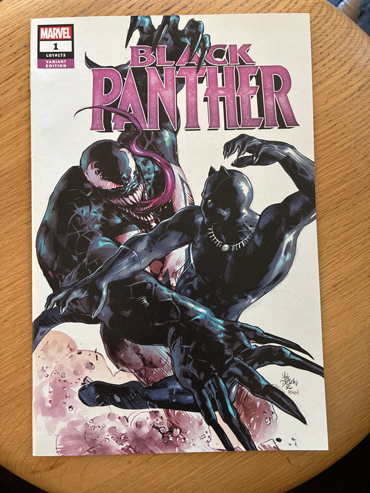 2018 Black Panther #1 Variant Edition (LGY #173) – Stefano Caselli Cover