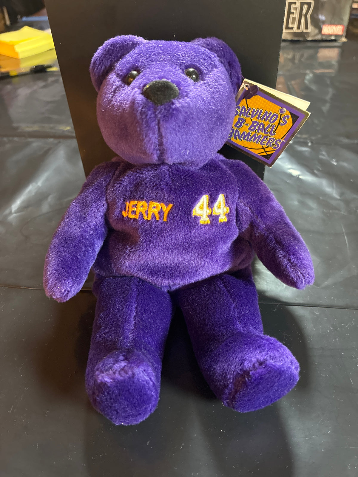 1999 Salvino's B-Ball Bammers Jerry West #44 Plush Bear