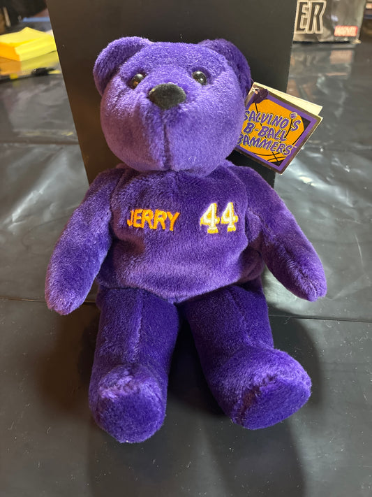 1999 Salvino's B-Ball Bammers Jerry West #44 Plush Bear