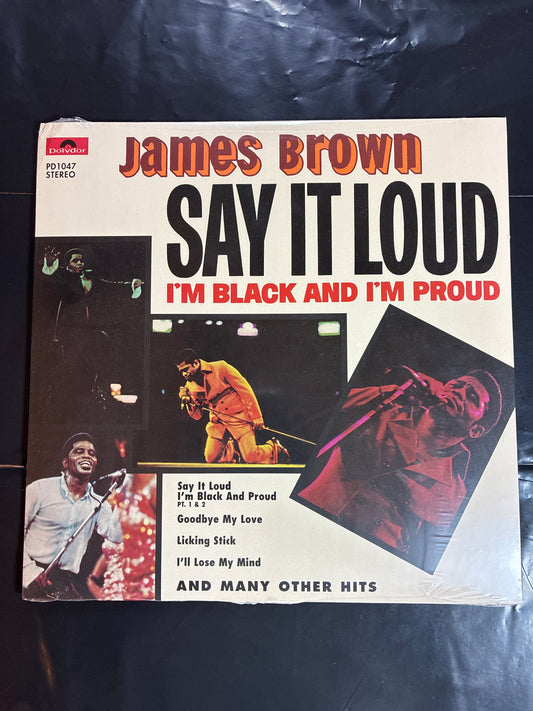 James Brown – Say It Loud – I’m Black and I’m Proud – 1969 Polydor LP