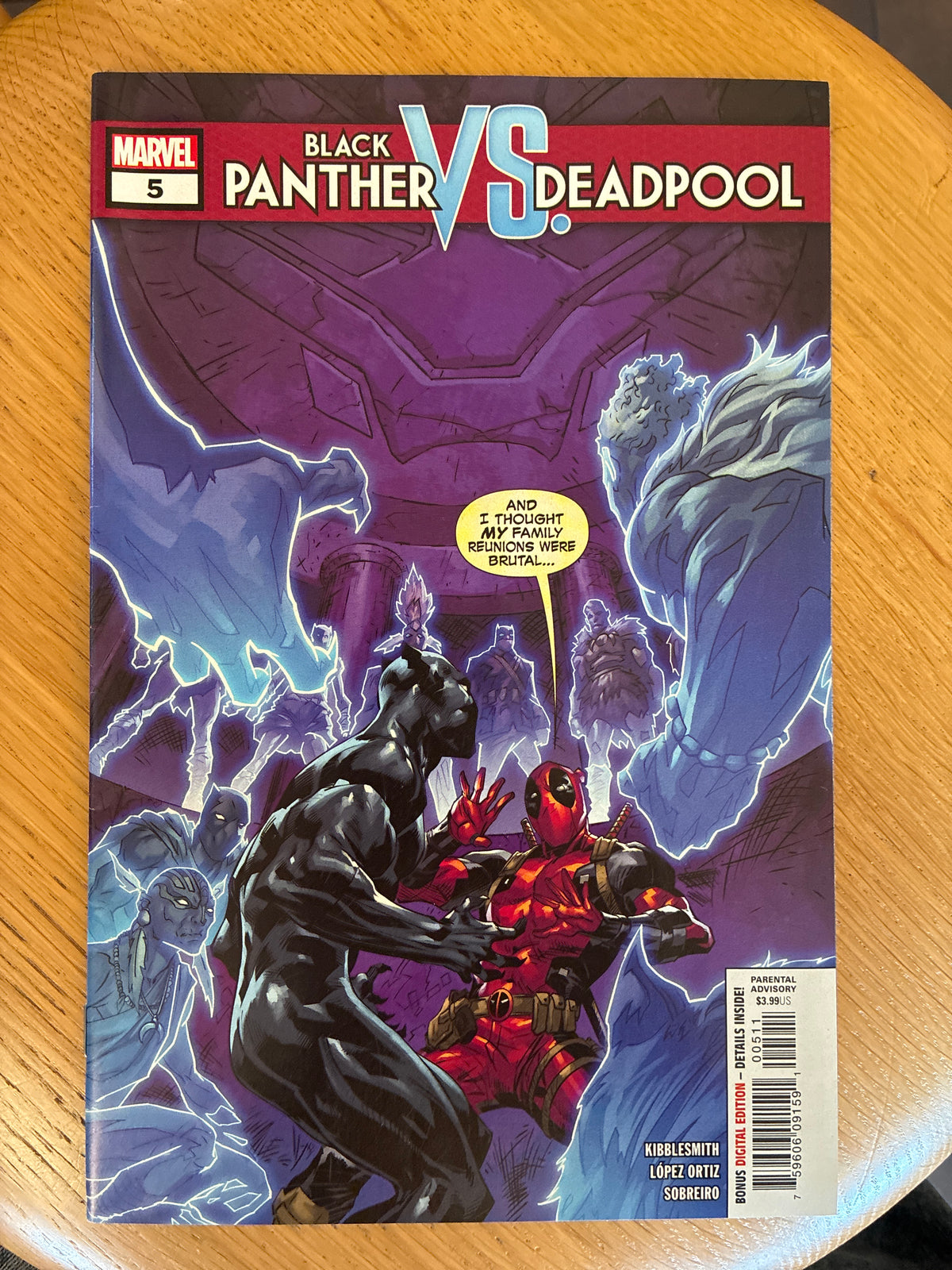 2019 Marvel Black Panther vs. Deadpool #5