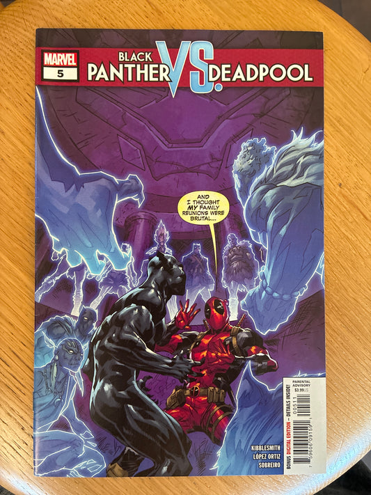 2019 Marvel Black Panther vs. Deadpool #5