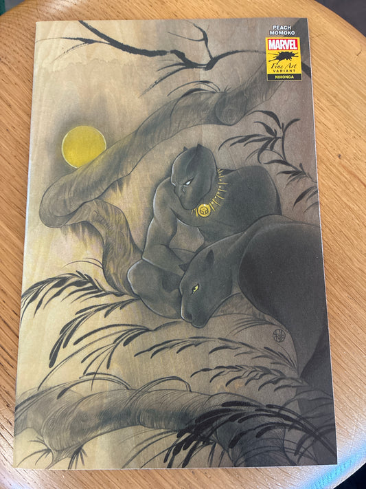 Black Panther #25 Peach Momoko Fine Art Variant (2021) Stormbreakers