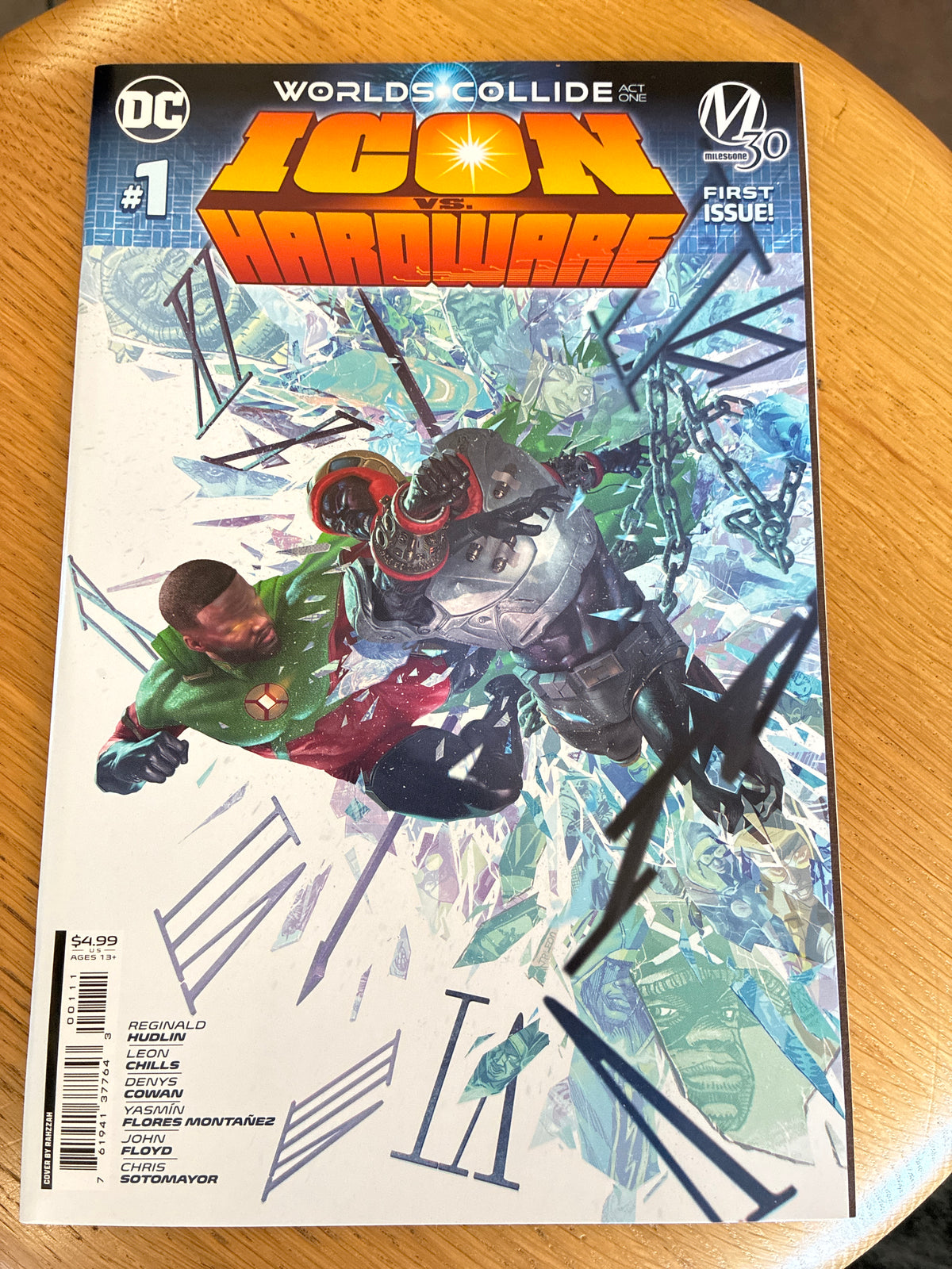 Icon vs. Hardware #1 (2023) – Rahzzah Cover A – Milestone / DC Comics