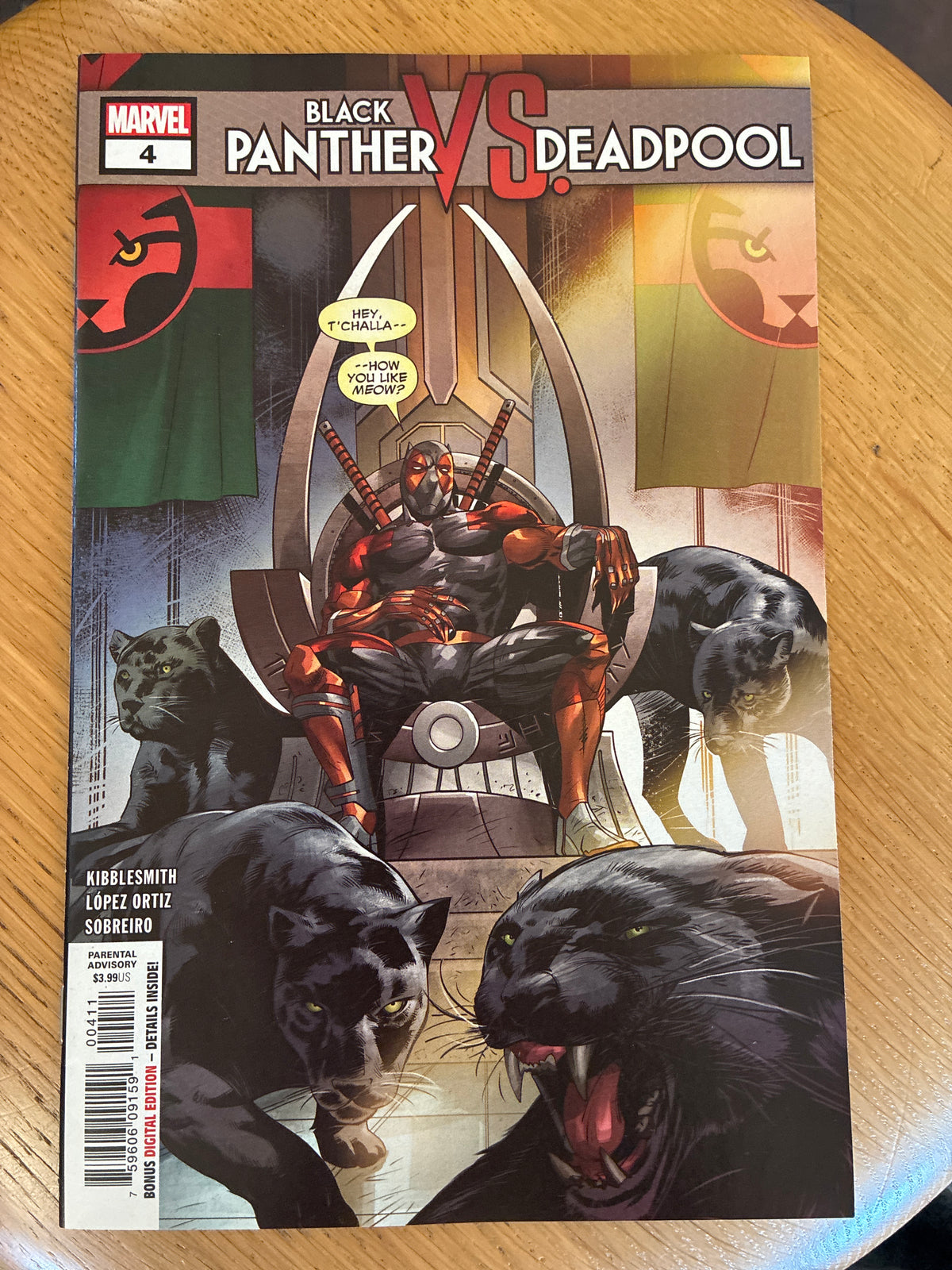 Black Panther vs. Deadpool #4 (Marvel Comics, 2018)